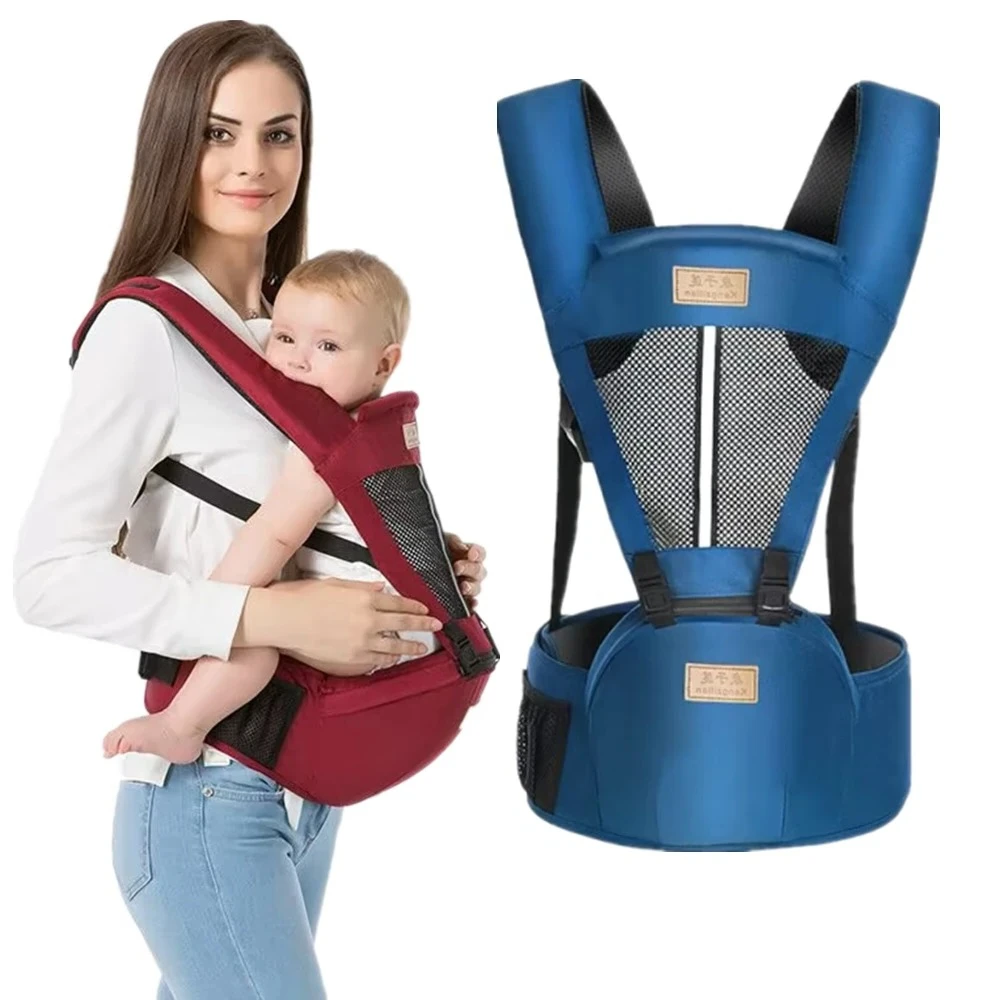 Ergonomic Baby Carrier Newborn To Toddler - حامل أطفال متعدد الوظائف، مقعد خصر