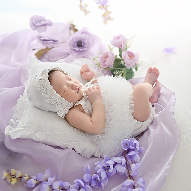 Infant Photography Props Outfit - طقم تصوير للمواليد الجدد يتكون من