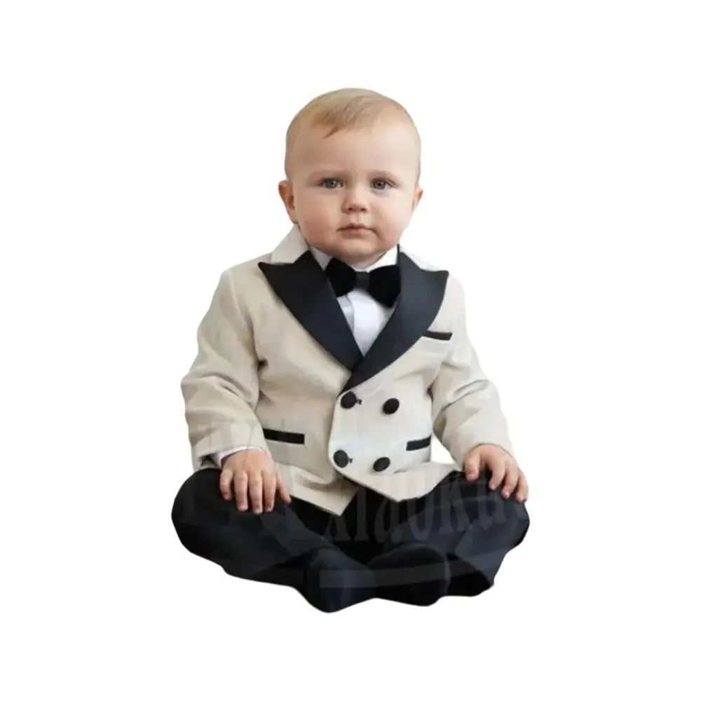بدلة أطفال للأولاد من قطعتين،  - مراجعة Baby Boy Suit Set Baptism وسعره