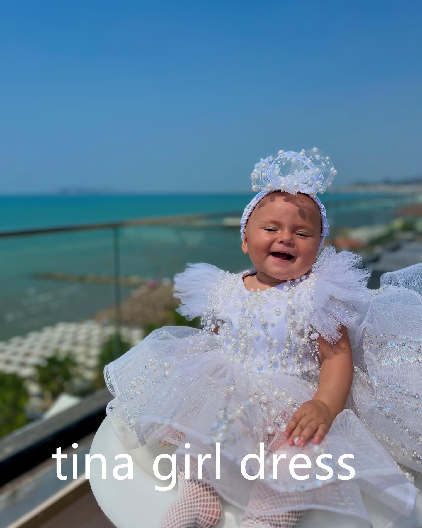 فساتين أميرة بيضاء للفتيات الص - مراجعة Toddler Girl Tulle Party Dress وسعره