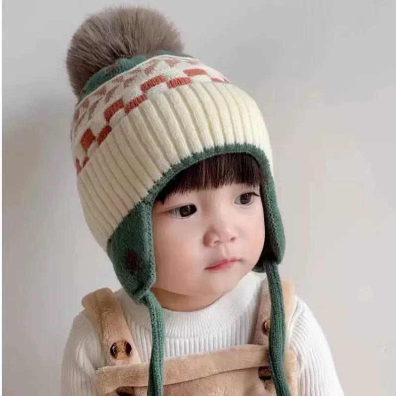 حماية الأذن قبعة صغيرة للأطفال - مراجعة Infant Beanie Hat With Ears وسعره