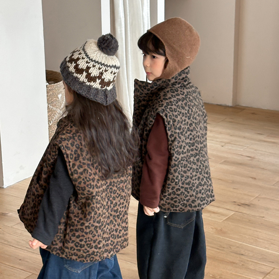 أطفال ليوبارد طباعة سترة مبطنة - مراجعة Toddler Boy Winter Fleece Jacket وسعره