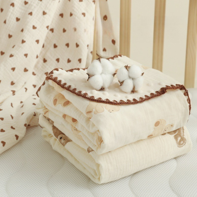 بطانية مينكي منقطة خفيفة الوزن - مراجعة Nursery وسعره