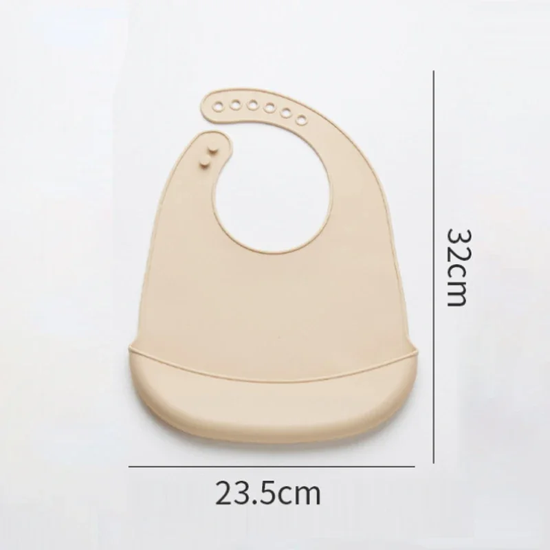 مريلة سيليكون للأطفال مقاومة ل - مراجعة Waterproof Baby Bibs Silicone وسعره