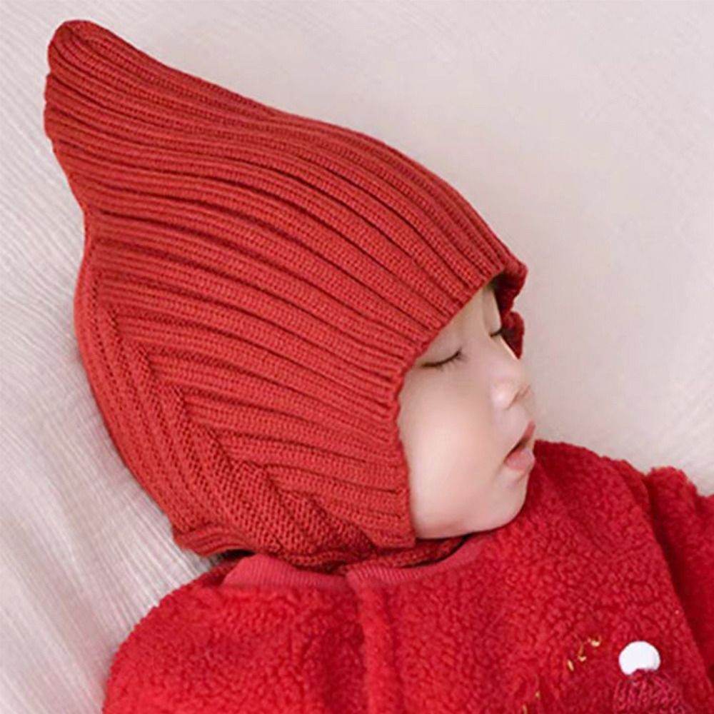 لطيف بلون الطفل قبعة الشتاء ال - مراجعة Infant Beanie Hat With Ears وسعره