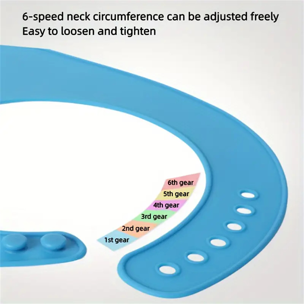 مرايل كبيرة من السيليكون للكبا - مراجعة Waterproof Baby Bibs Silicone وسعره
