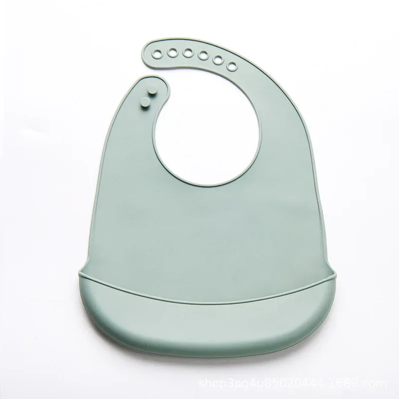 1-4 قطع مريلة أطفال قابلة للتع - مراجعة Waterproof Baby Bibs Silicone وسعره