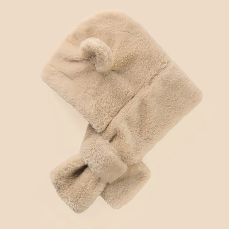 الشتاء الطفل قبعة وشاح قطعة وا - مراجعة Infant Beanie Hat With Ears وسعره