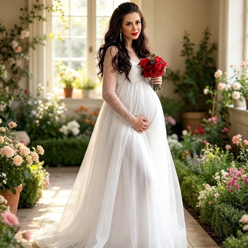 فستان حمل أنيق من XXFE مع حشوة - مراجعة Maternity Wear وسعره